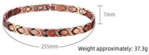 Pure Red Copper Magnetic Bracelet
