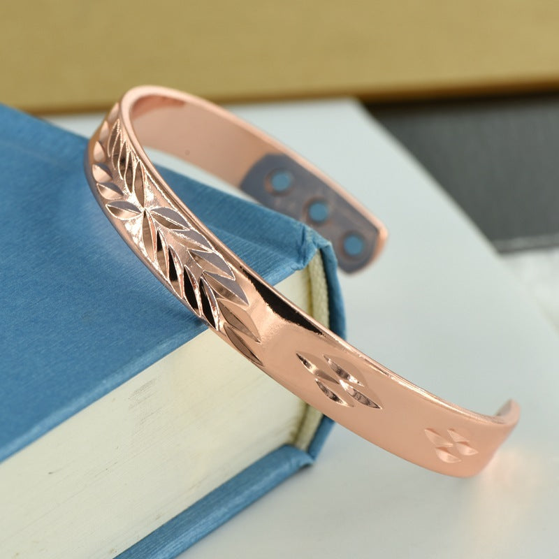 Elegant Magnetic Copper Bracelet