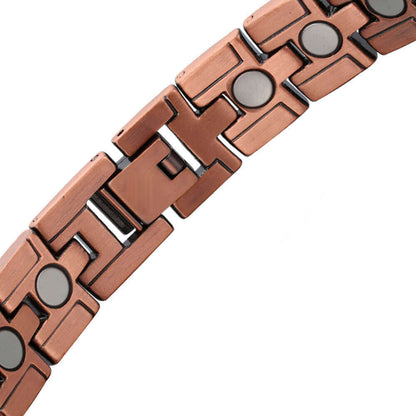 Red Copper Magnetic Bracelet