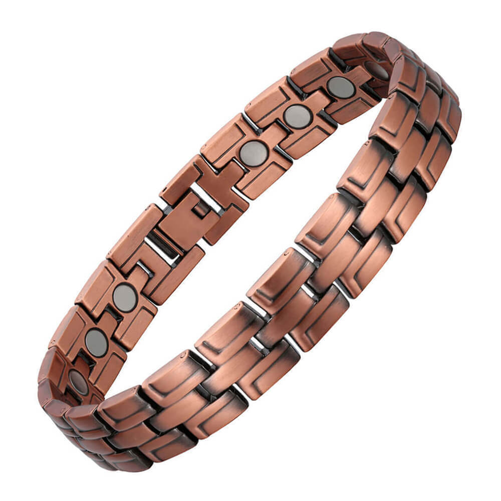 Red Copper Magnetic Bracelet