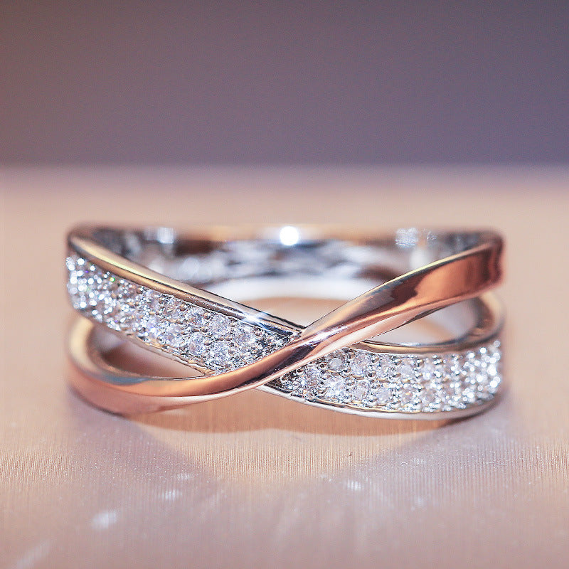 Zircon Copper Elegance Ring